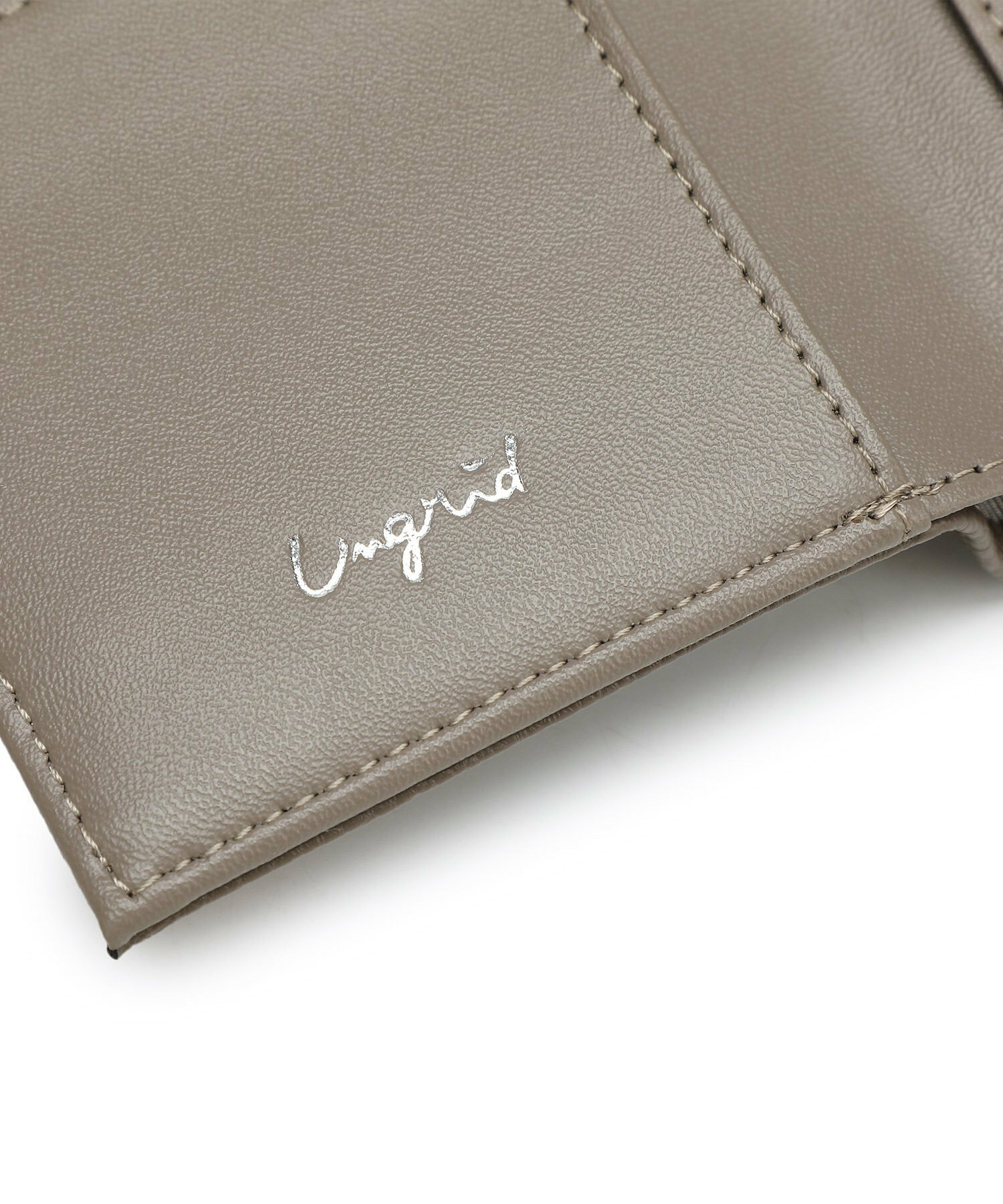 【Ungrid/アングリッド】リングフラップ ソフトシュリンク 三つ折財布